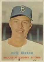 1957 Topps      376     Don Elston RC